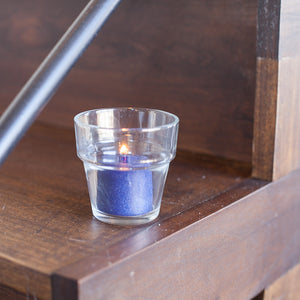 richland votive candles navy blueberry scented 10 hour set of 12