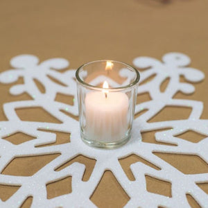 Richland Votive Candles White Fresh Laundry Scented 10 Hour Set of 12