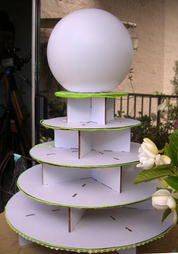 How to decorate a Cupcake Tree with El Wire &amp; Lighted Orb