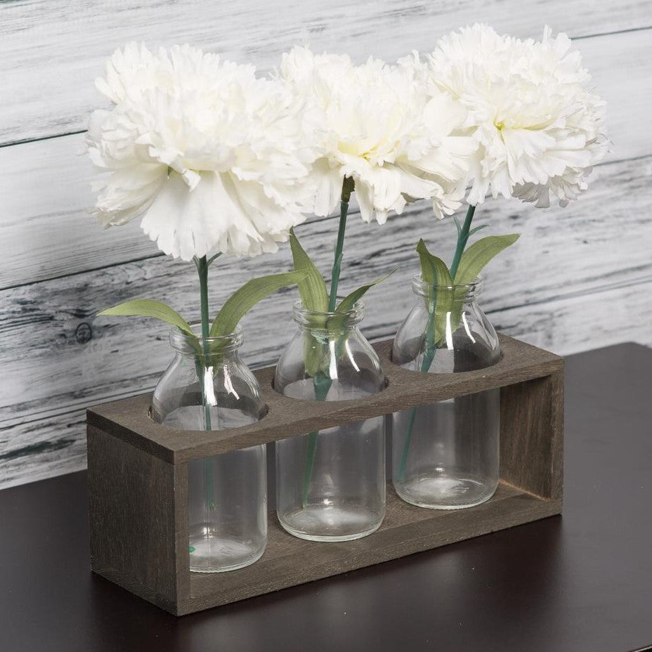Milk Bottle Vases
