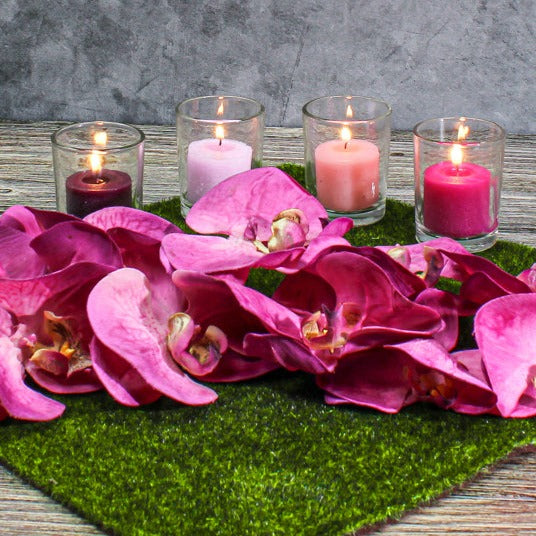 Richland Votive Candles Unscented Pink 10 Hour Set of 12