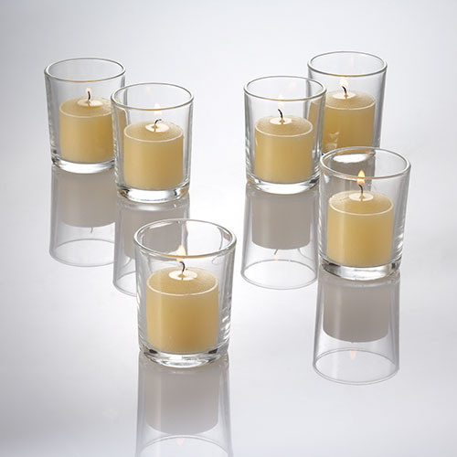 richland votive candles unscented ivory 10 hour set of 12