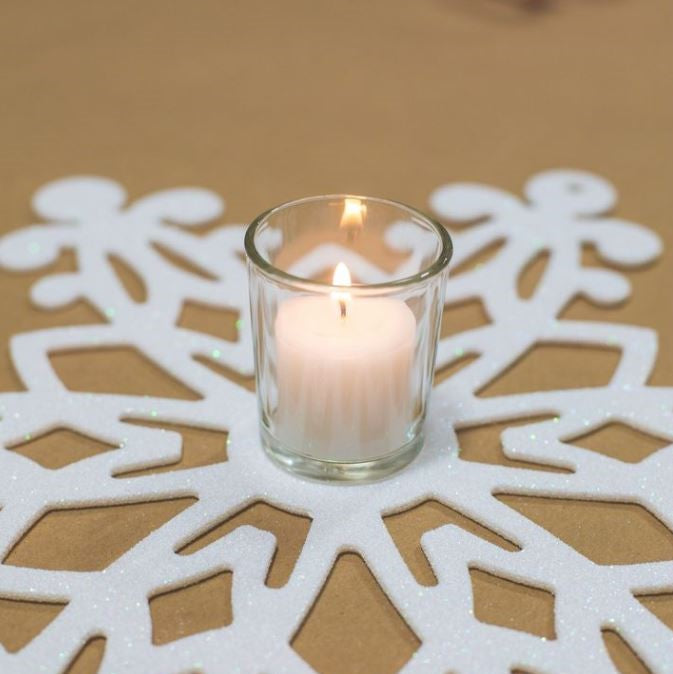 Richland Votive Candles White Fresh Laundry Scented 10 Hour Set of 12